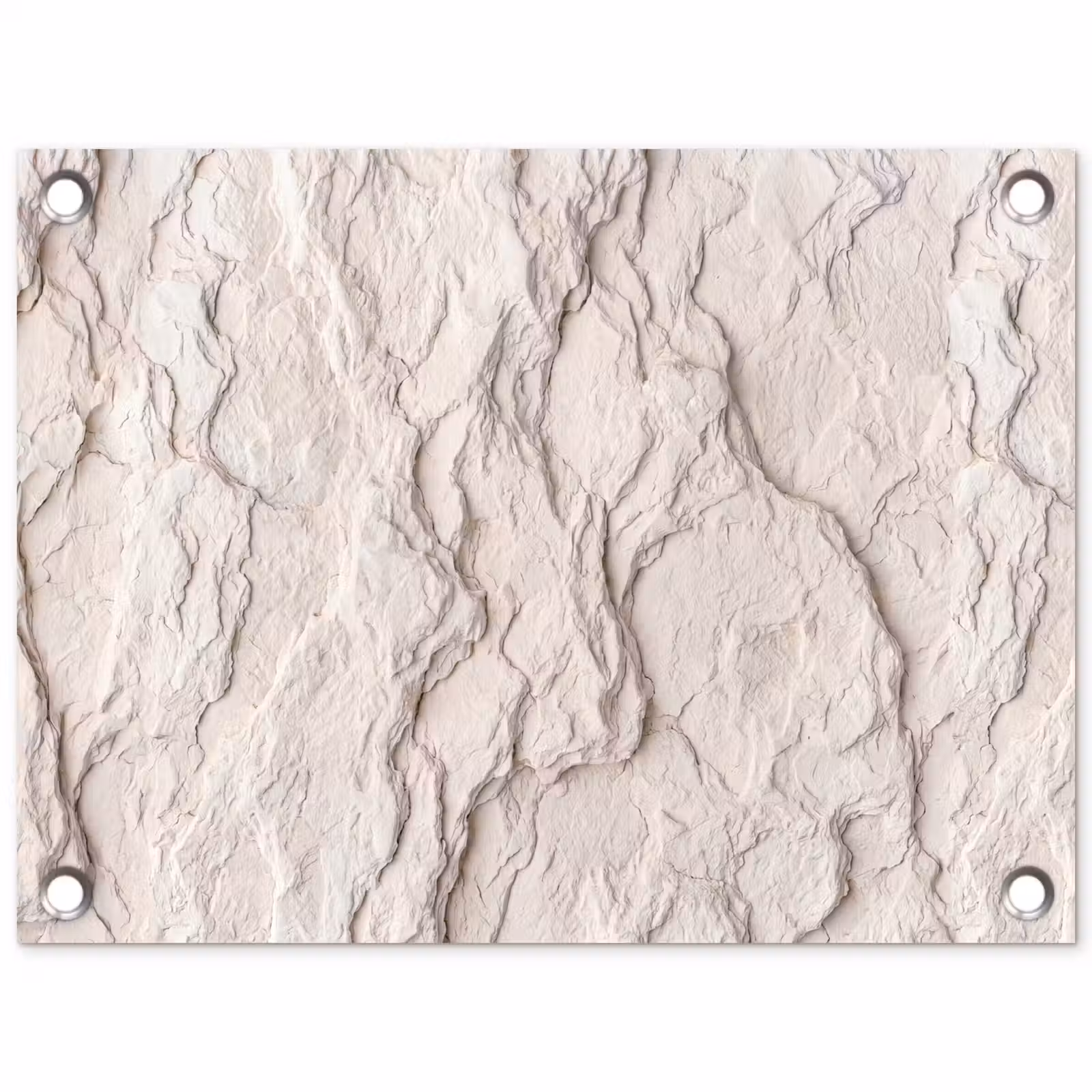 Tuinposter - Rots - Structuur - Natuur - Beige - Abstract — 1