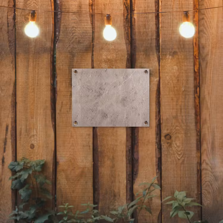 Tuinposter - Textuur - Steen - Patroon - Rustiek - Beige — 2