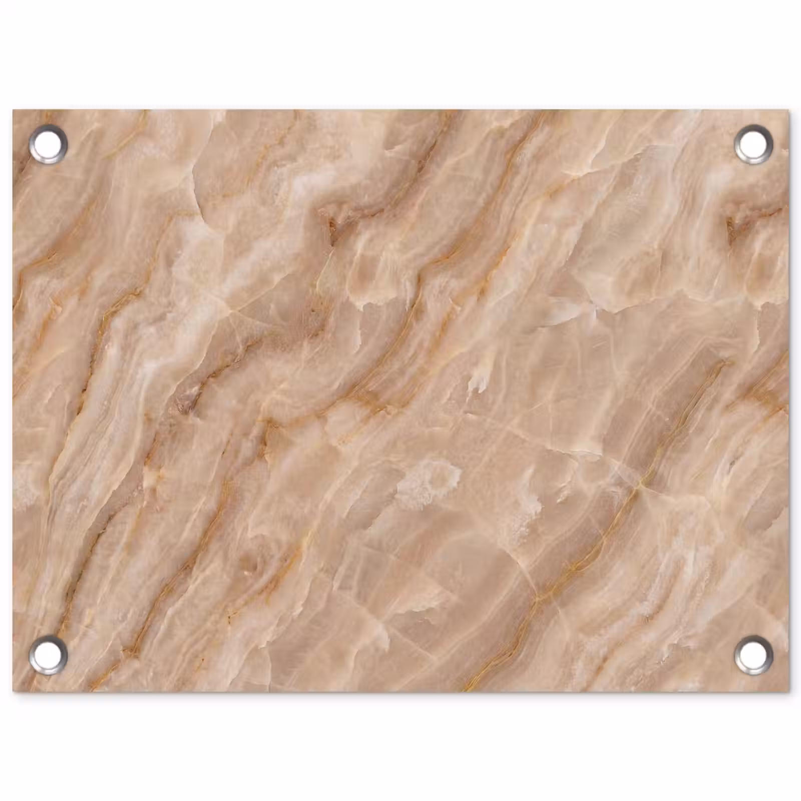 Tuinposter - Steen - Ader - Natuur - Modern - Beige — 1