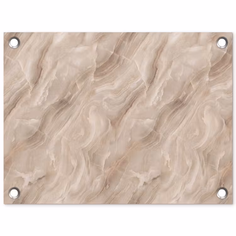 Tuinposter - Steen - Golvend - Abstract - Beige — 1