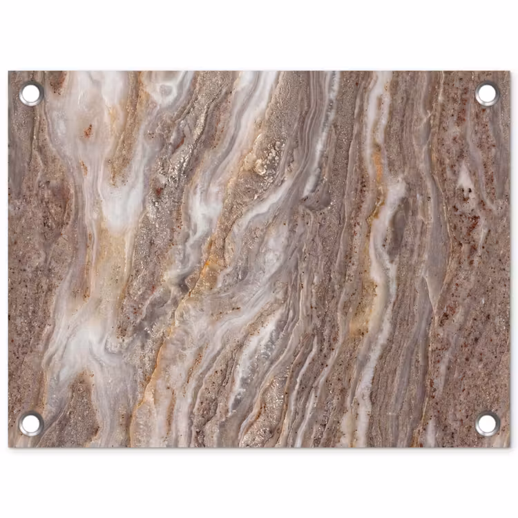 Tuinposter - Textuur - Steen - Abstract - Beige — 1