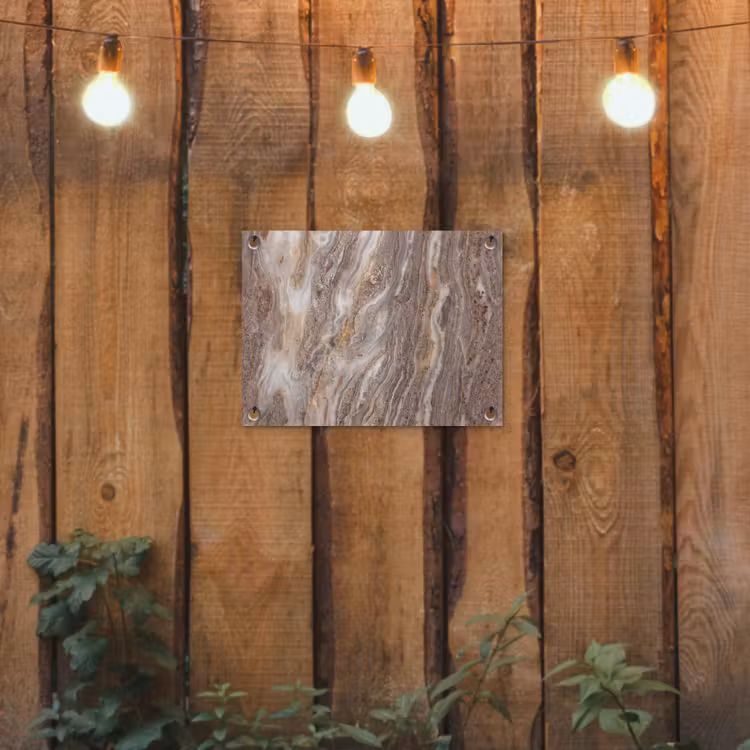Tuinposter - Textuur - Steen - Abstract - Beige — 2