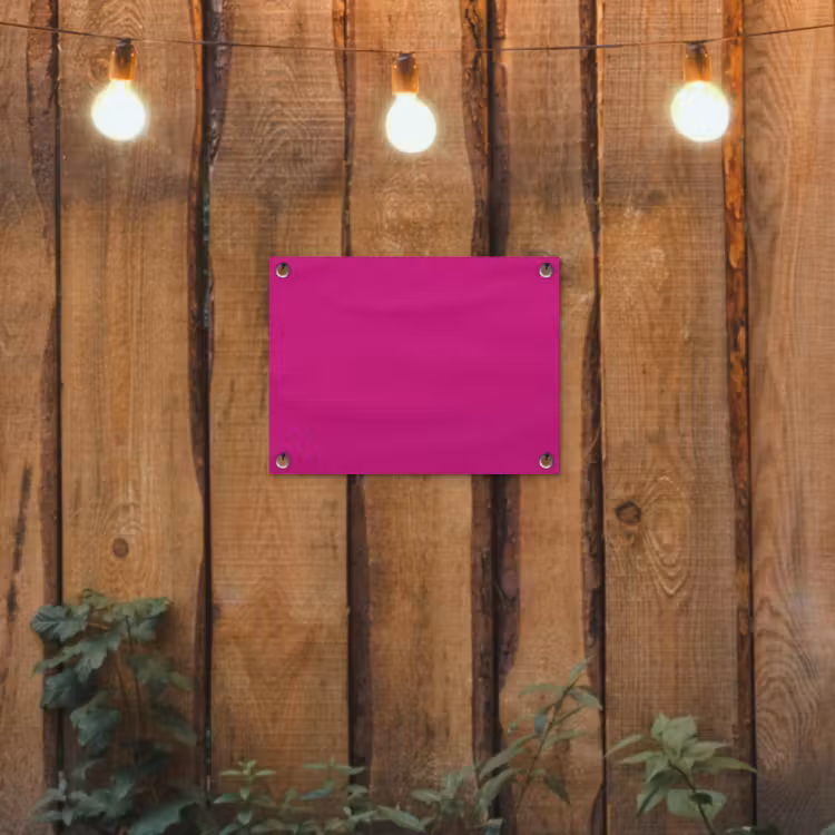 Tuinposter - Velvet - Magenta - Roze — 2