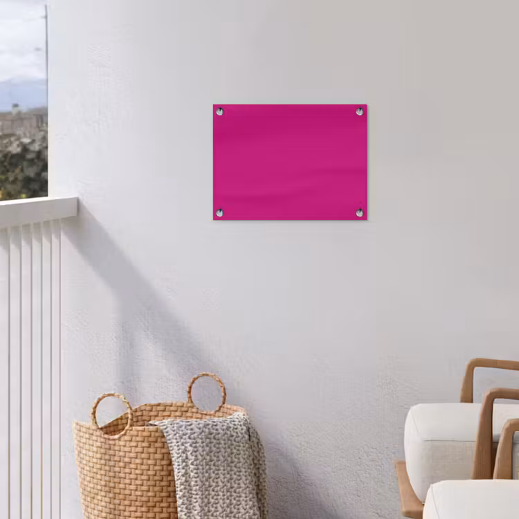 Tuinposter - Velvet - Magenta - Roze — 3