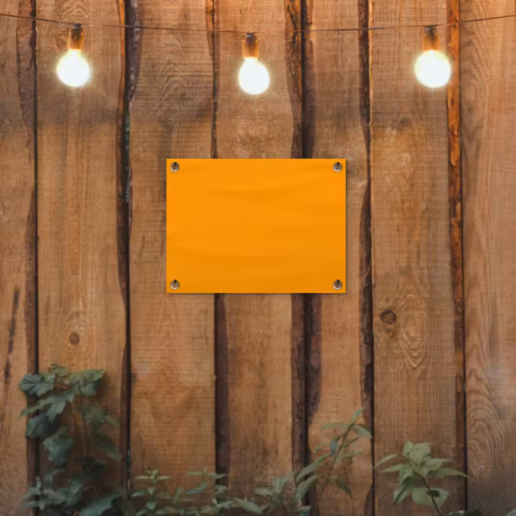 Tuinposter - Warm - Ochre - Oranje — 2