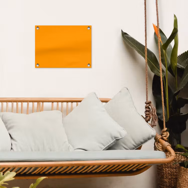 Tuinposter - Warm - Ochre - Oranje — 5