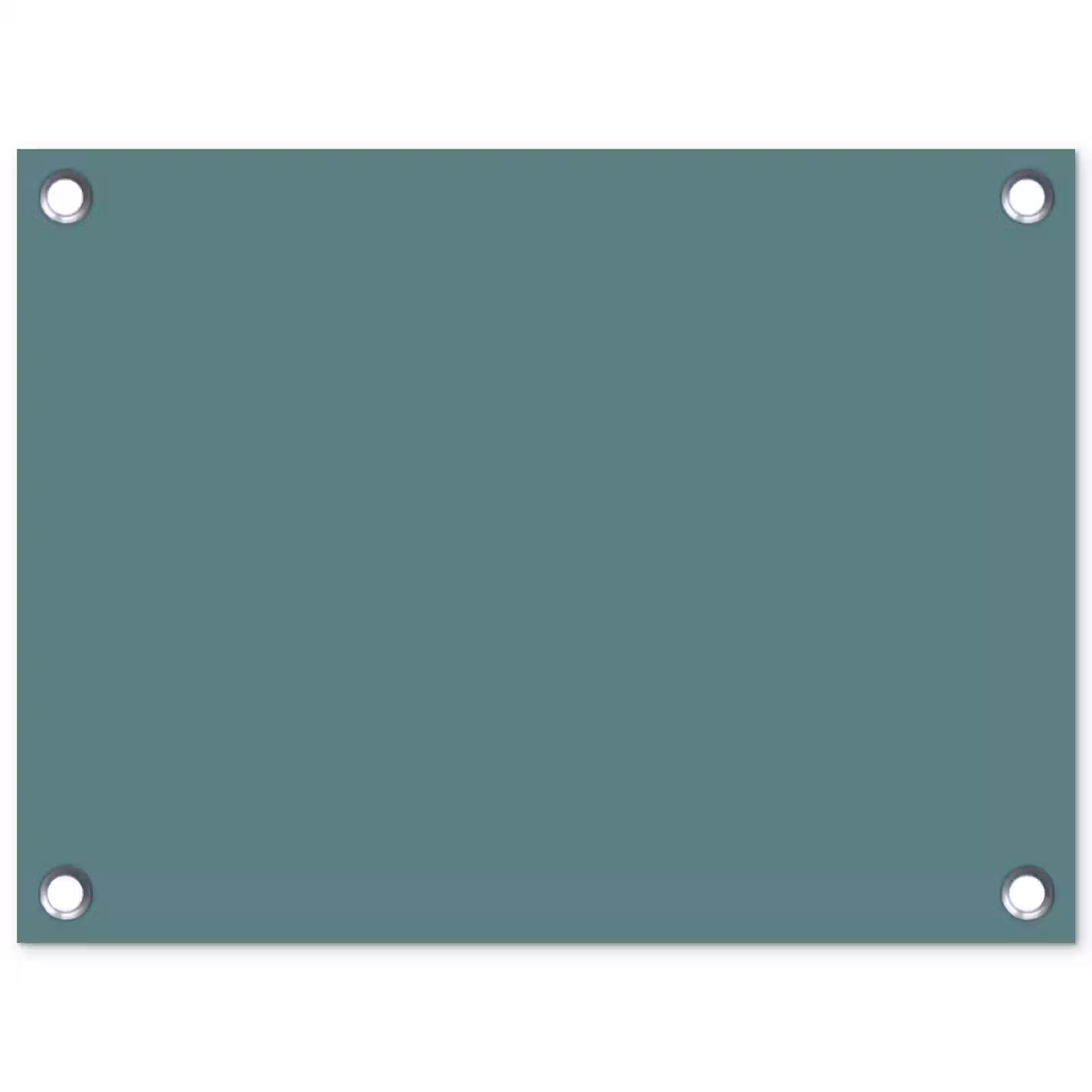 Tuinposter - Serene - Teal - Blauw — 1