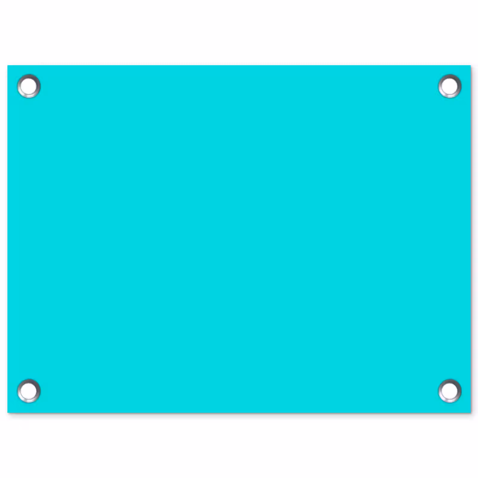 Tuinposter - Vivid - Aquamarine - Turkoois — 1