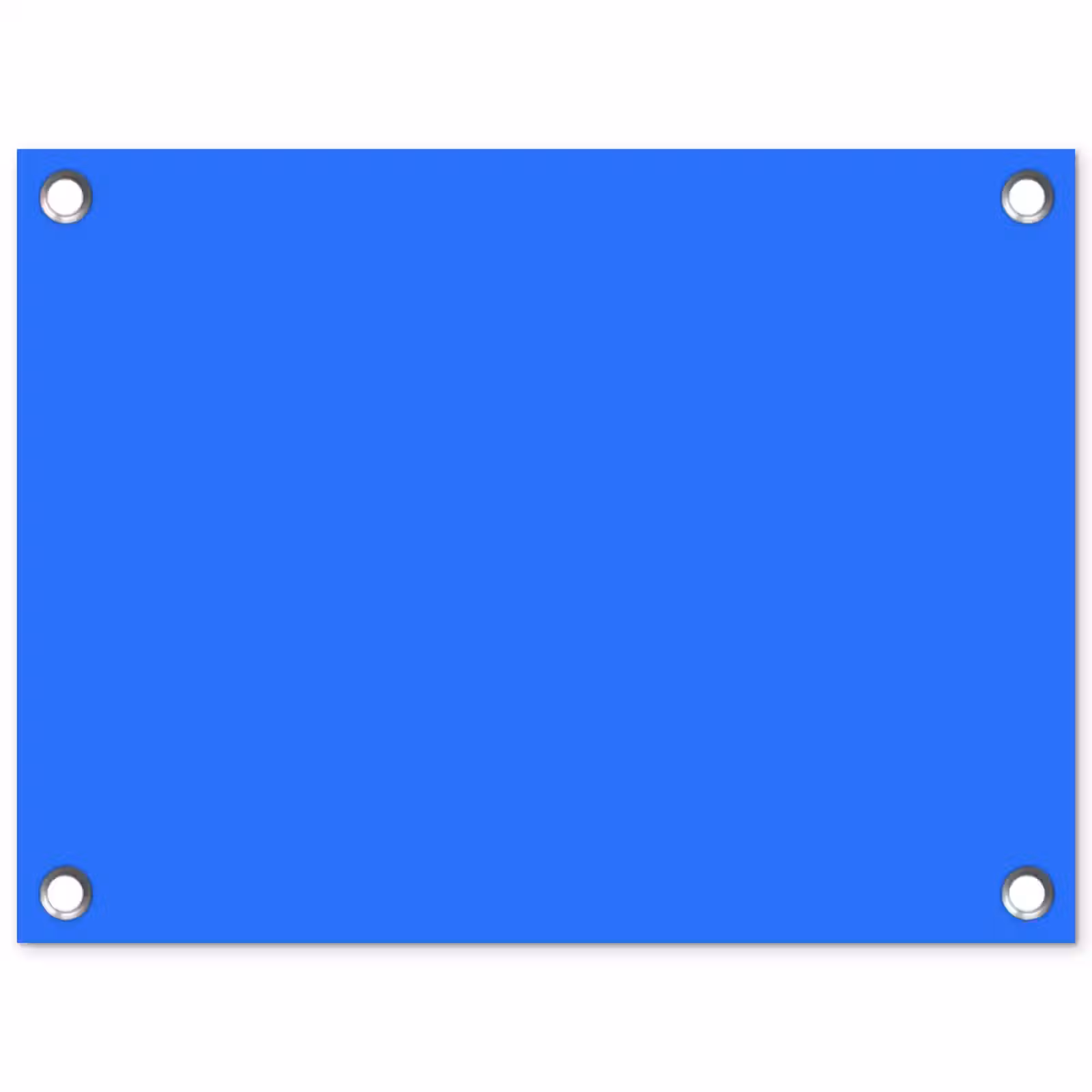 Tuinposter - Vivid - Cobalt - Blauw — 1