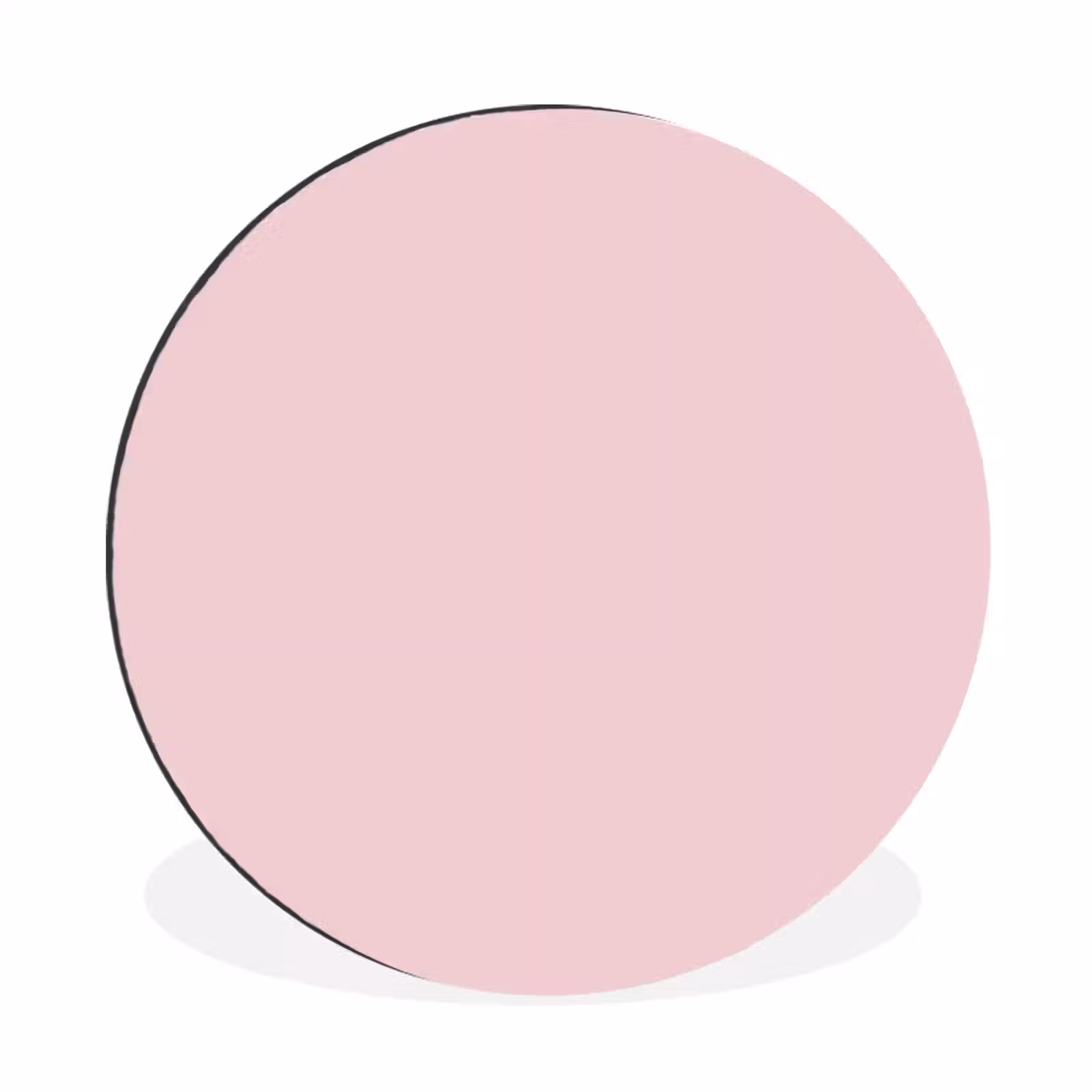 Wandcirkel - Aluminium - Blush - Pink - Roze — 1