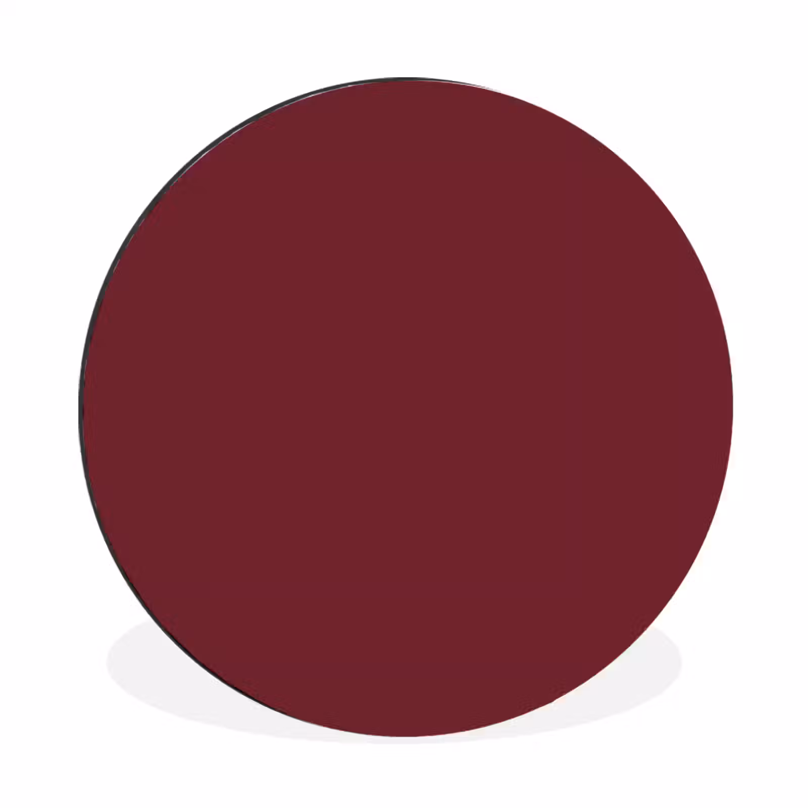 Wandcirkel - Aluminium - Dark - Garnet - Rood — 1