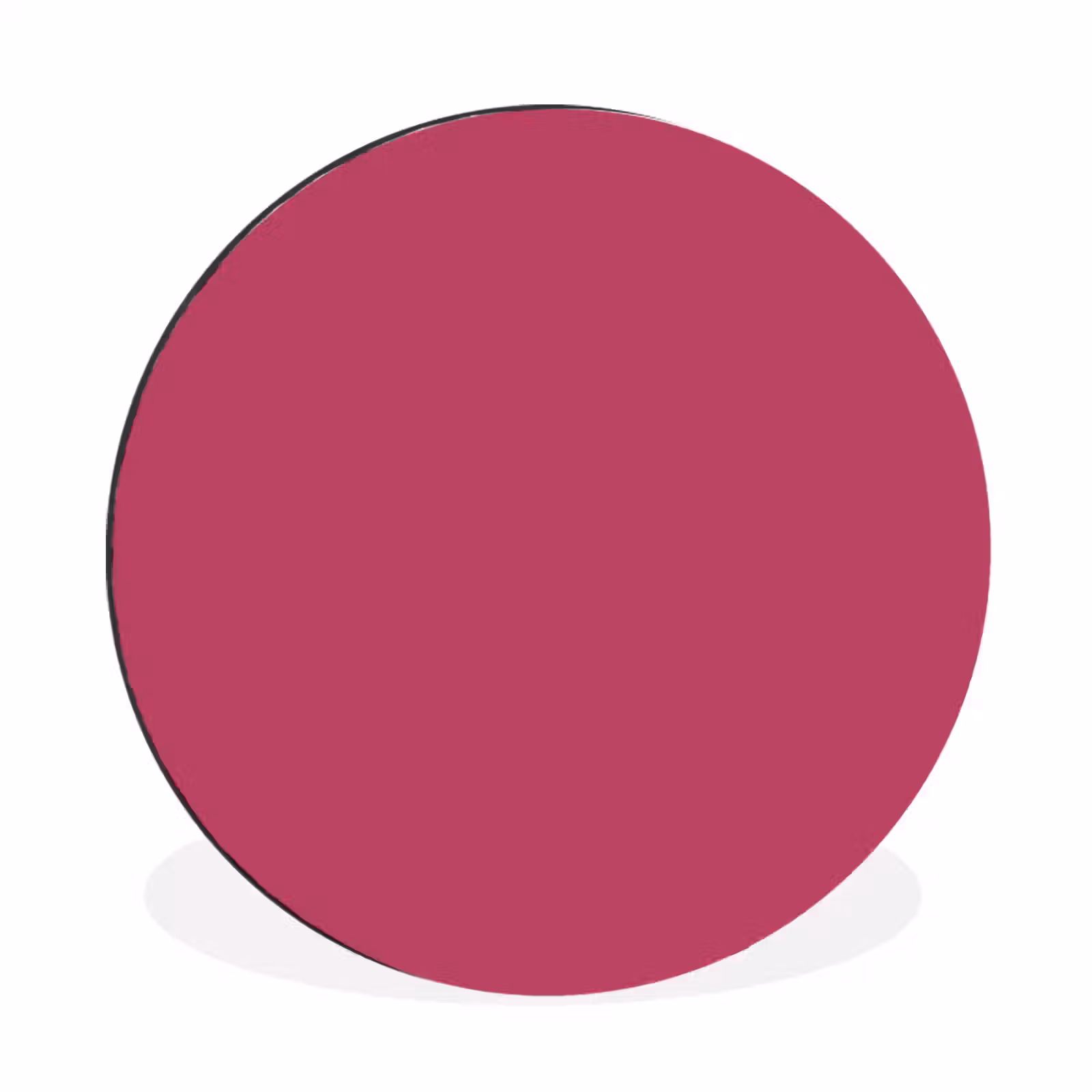 Wandcirkel - Aluminium - Deep - Berry - Rood — 1