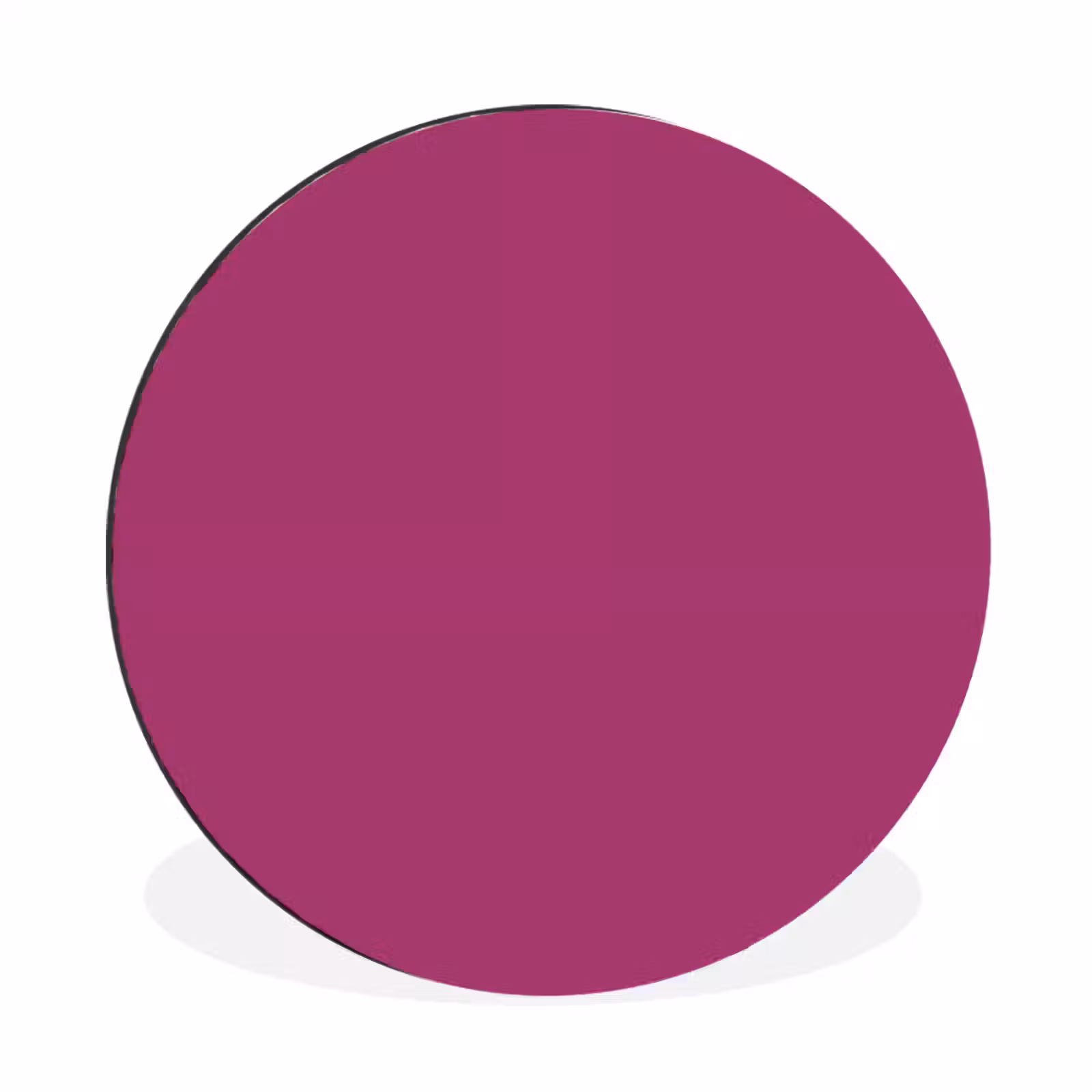 Wandcirkel - Aluminium - Deep - Magenta - Paars — 1