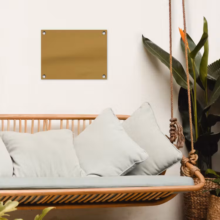 Tuinposter - Rhythmic - Ochre - Geel — 5