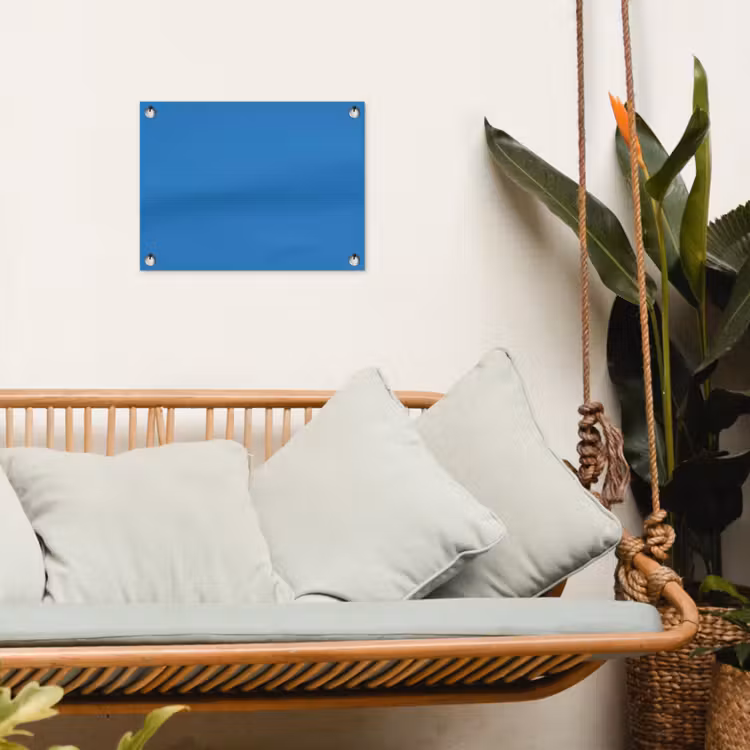 Tuinposter - Royal - Blue - Blauw — 5