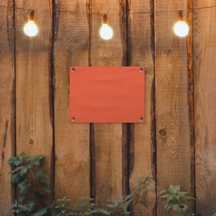 Tuinposter - Rustic - Clay - Oranje — 2