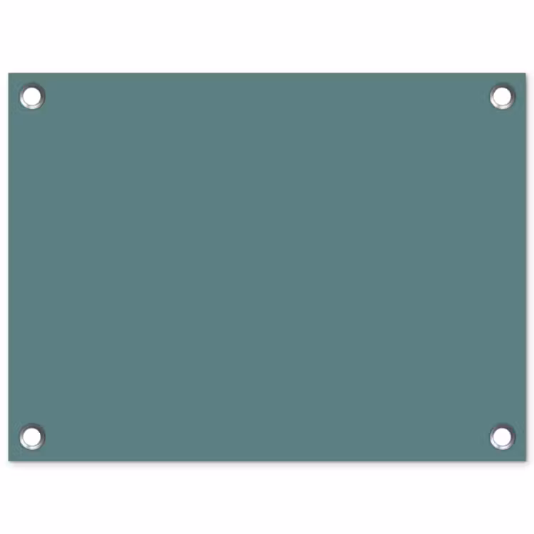 Tuinposter - Serene - Teal - Blauw — 1