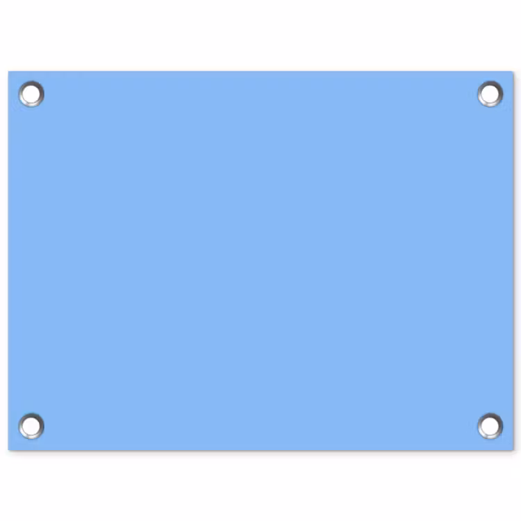 Tuinposter - Sky - Glow - Blauw — 1