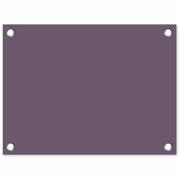 Tuinposter - Velvet - Aubergine - Paars — 1