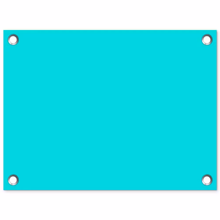 Tuinposter - Vivid - Aquamarine - Turkoois — 1
