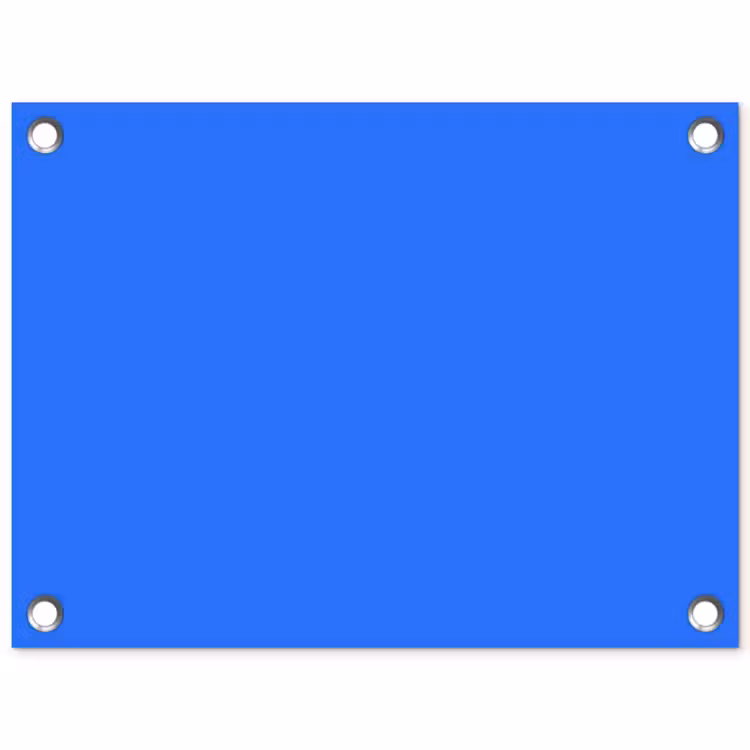 Tuinposter - Vivid - Cobalt - Blauw — 1