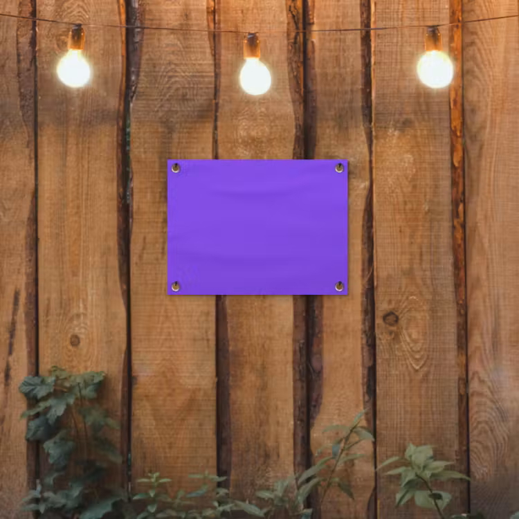 Tuinposter - Vivid - Violet - Paars — 2