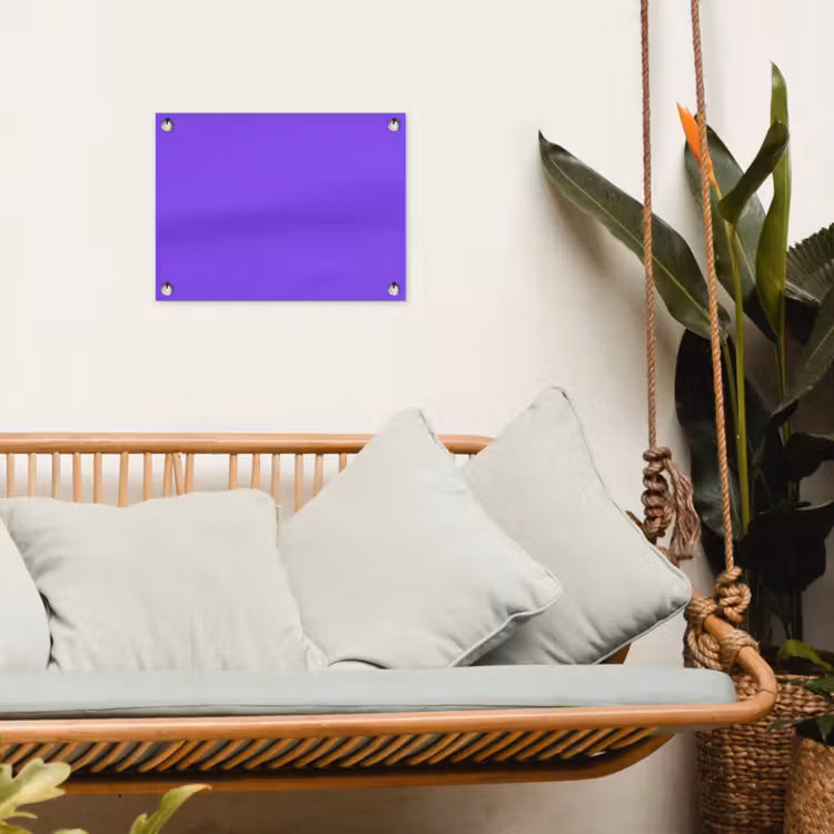 Tuinposter - Vivid - Violet - Paars — 5
