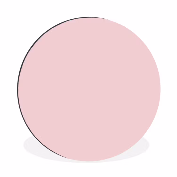 Wandcirkel - Aluminium - Blush - Pink - Roze — 1