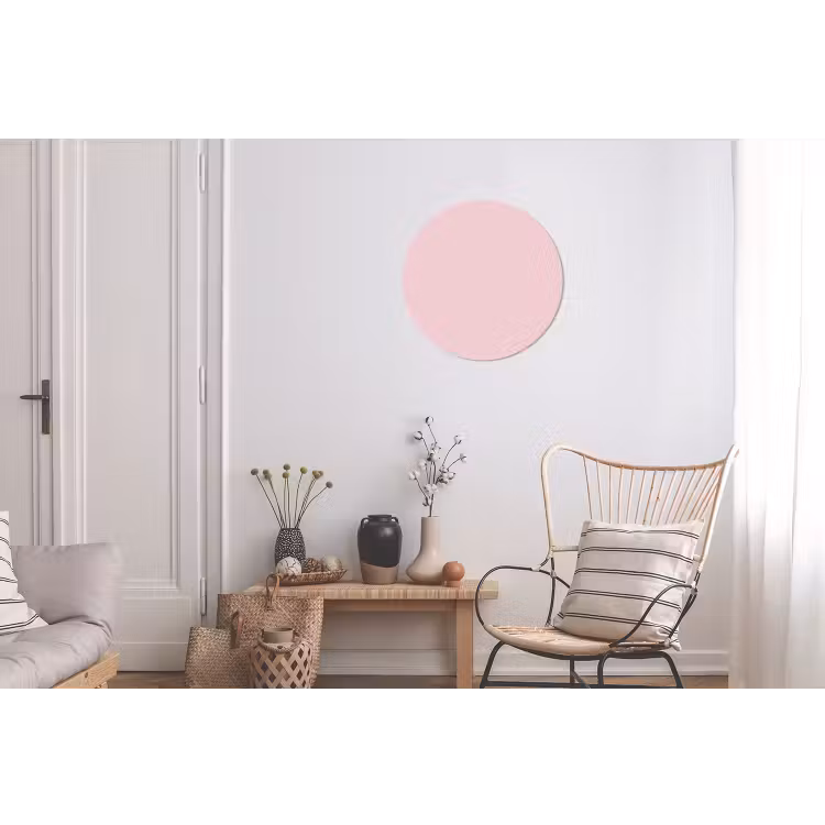 Wandcirkel - Aluminium - Blush - Pink - Roze — 2