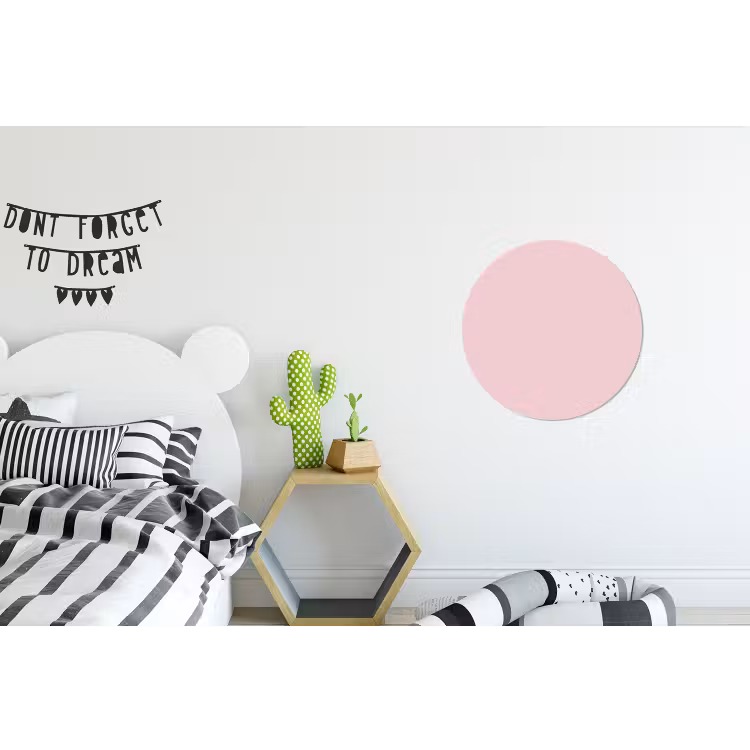 Wandcirkel - Aluminium - Blush - Pink - Roze — 5