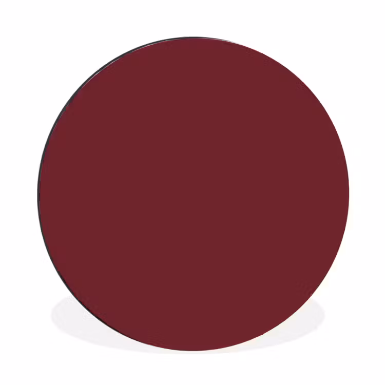 Wandcirkel - Aluminium - Dark - Garnet - Rood — 1