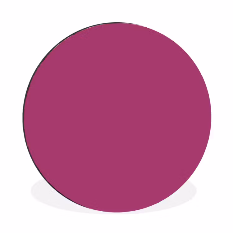 Wandcirkel - Aluminium - Deep - Magenta - Paars — 1