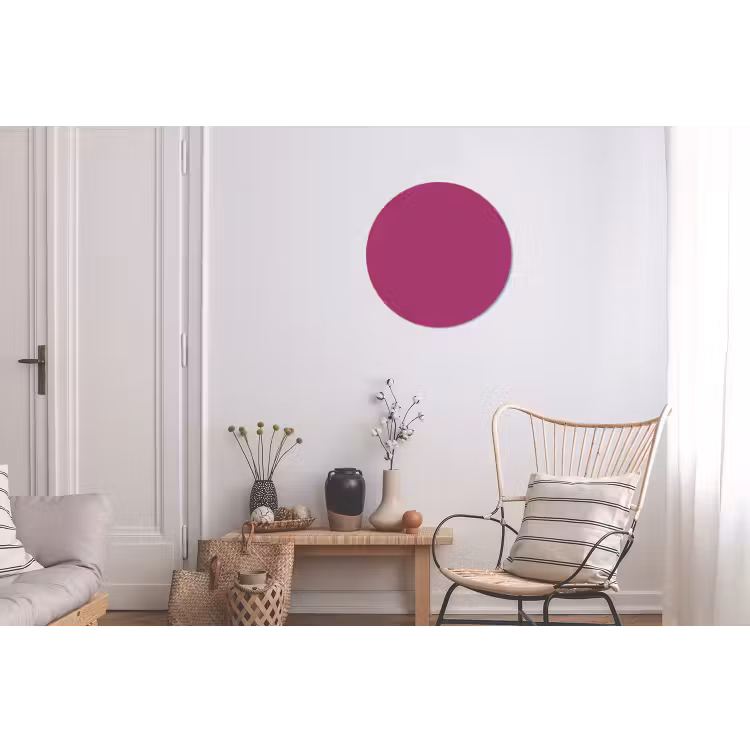 Wandcirkel - Aluminium - Deep - Magenta - Paars — 2