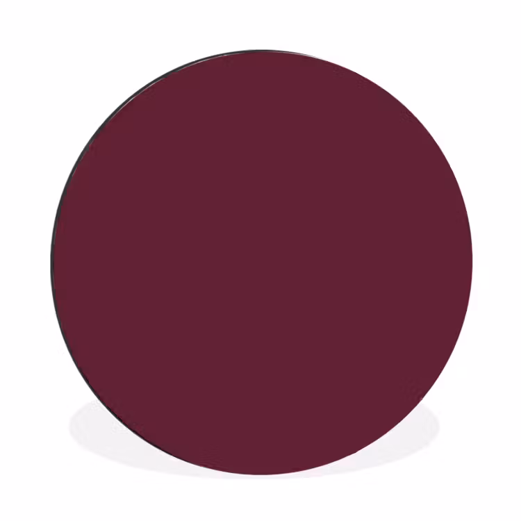 Wandcirkel - Aluminium - Deep - Plum - Paars — 1
