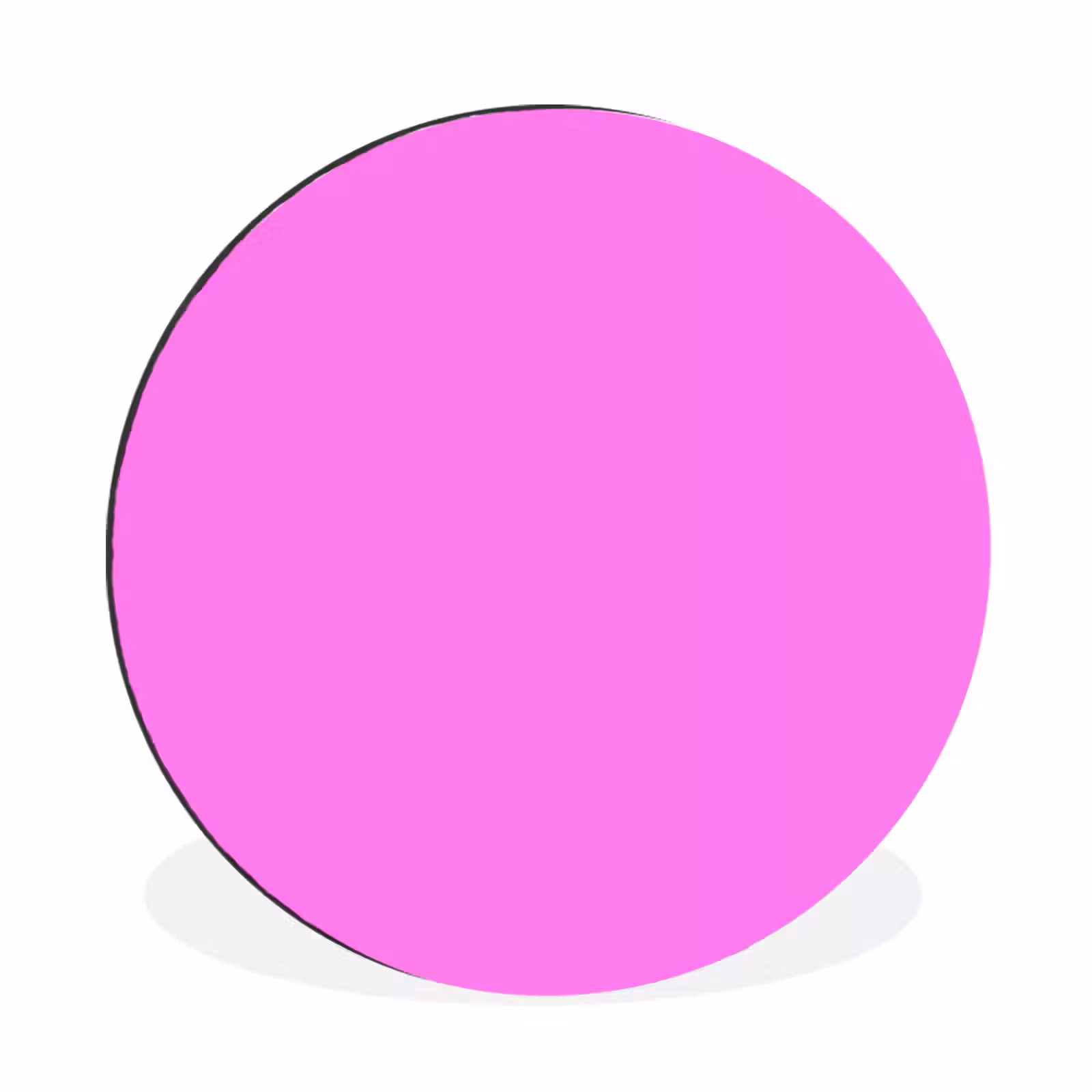 Wandcirkel - Aluminium - Bright - Orchid - Roze — 1