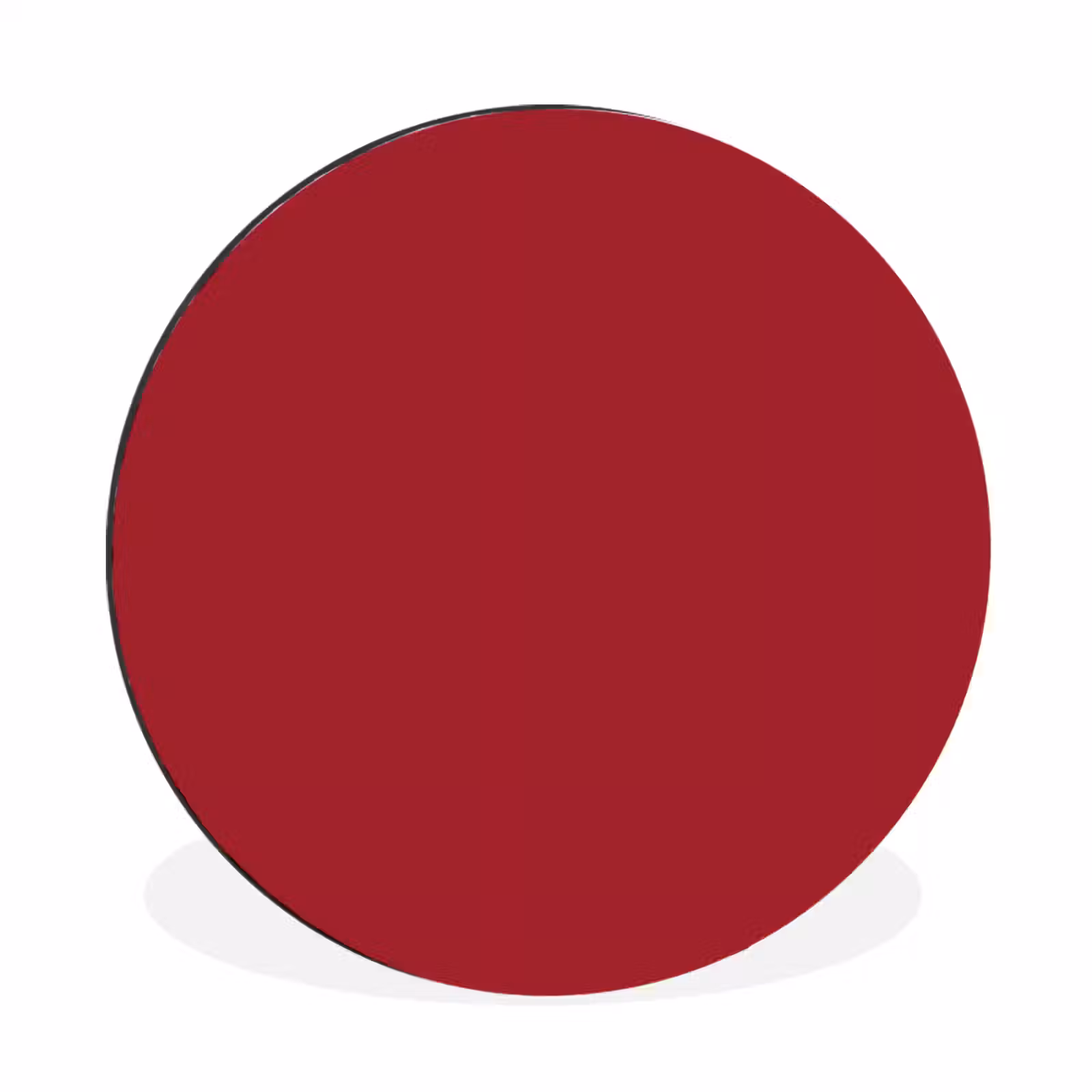 Wandcirkel - Aluminium - Burgundy - Wine - Rood — 1