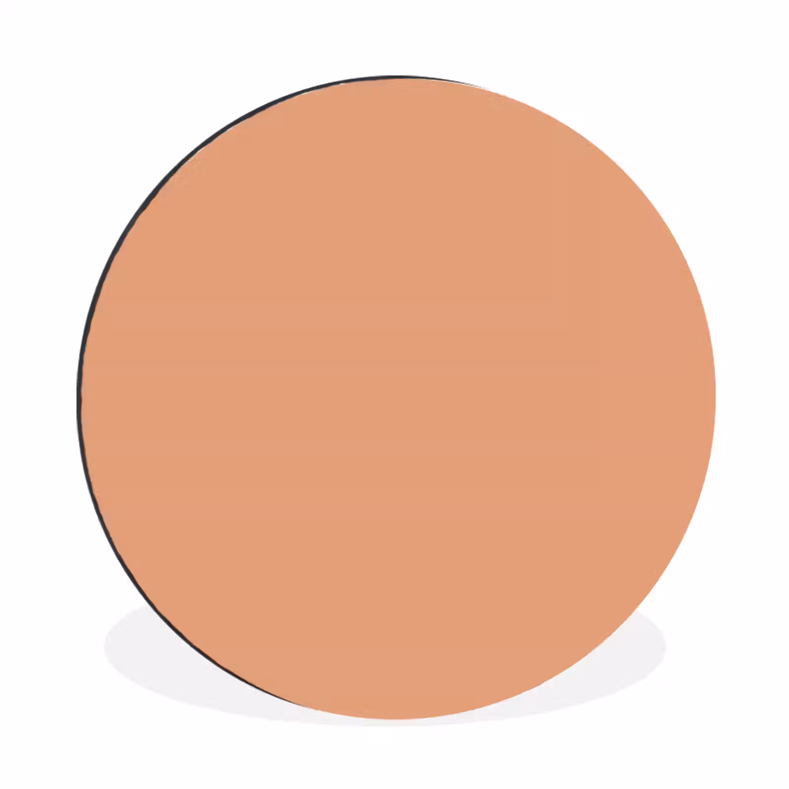Wandcirkel - Aluminium - Desert - Coral - Koraal — 1