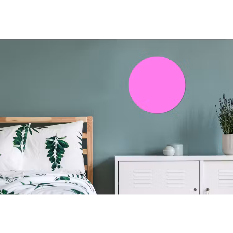 Wandcirkel - Aluminium - Bright - Orchid - Roze — 4