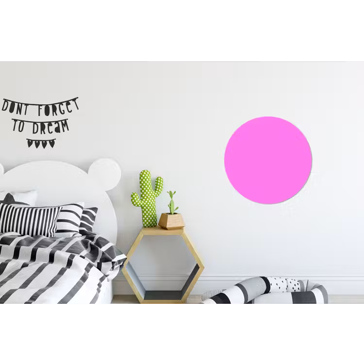 Wandcirkel - Aluminium - Bright - Orchid - Roze — 5