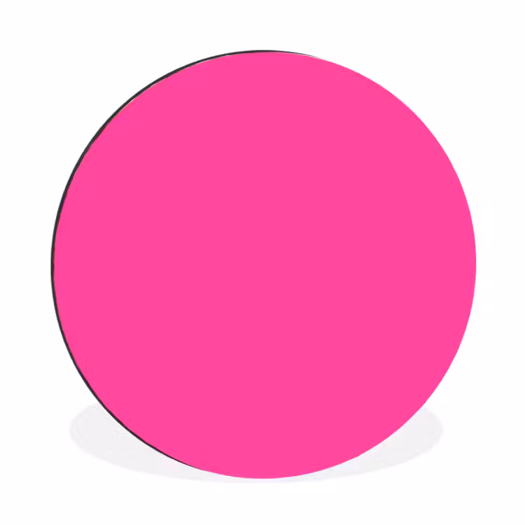 Wandcirkel - Aluminium - Electric - Magenta - Roze — 1