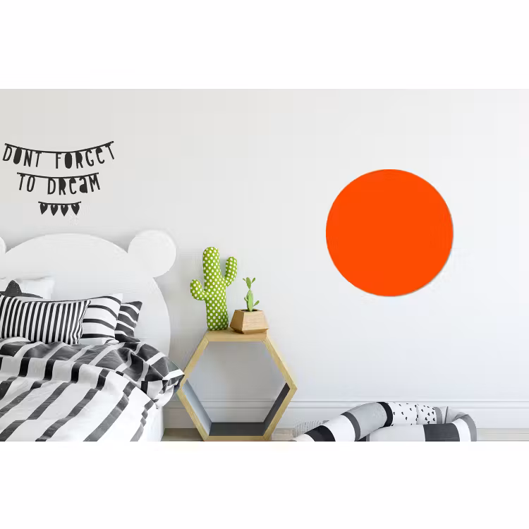 Wandcirkel - Aluminium - Fiery - Tangerine - Oranje — 5