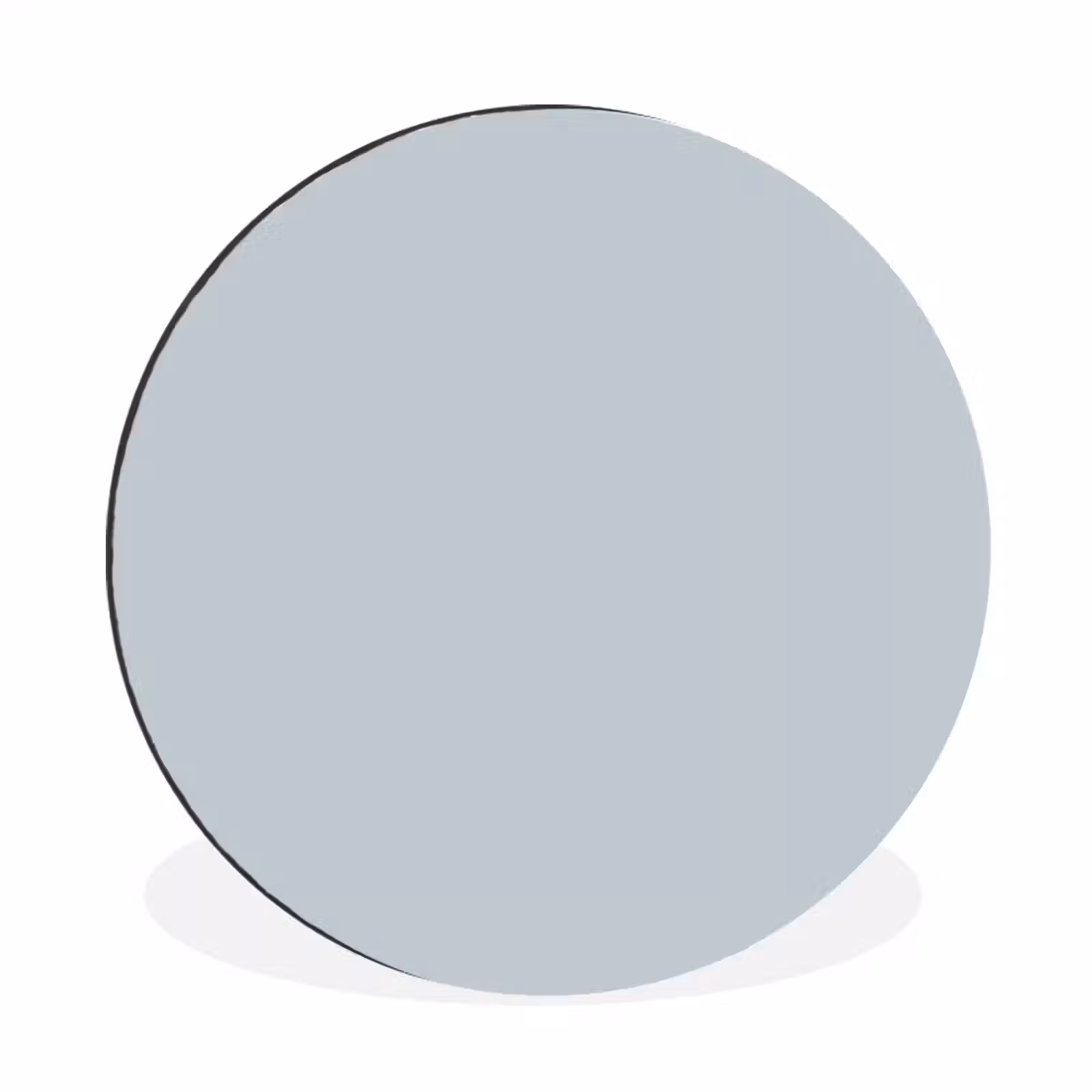 Wandcirkel - Aluminium - Blue - Bay - Blauw — 1