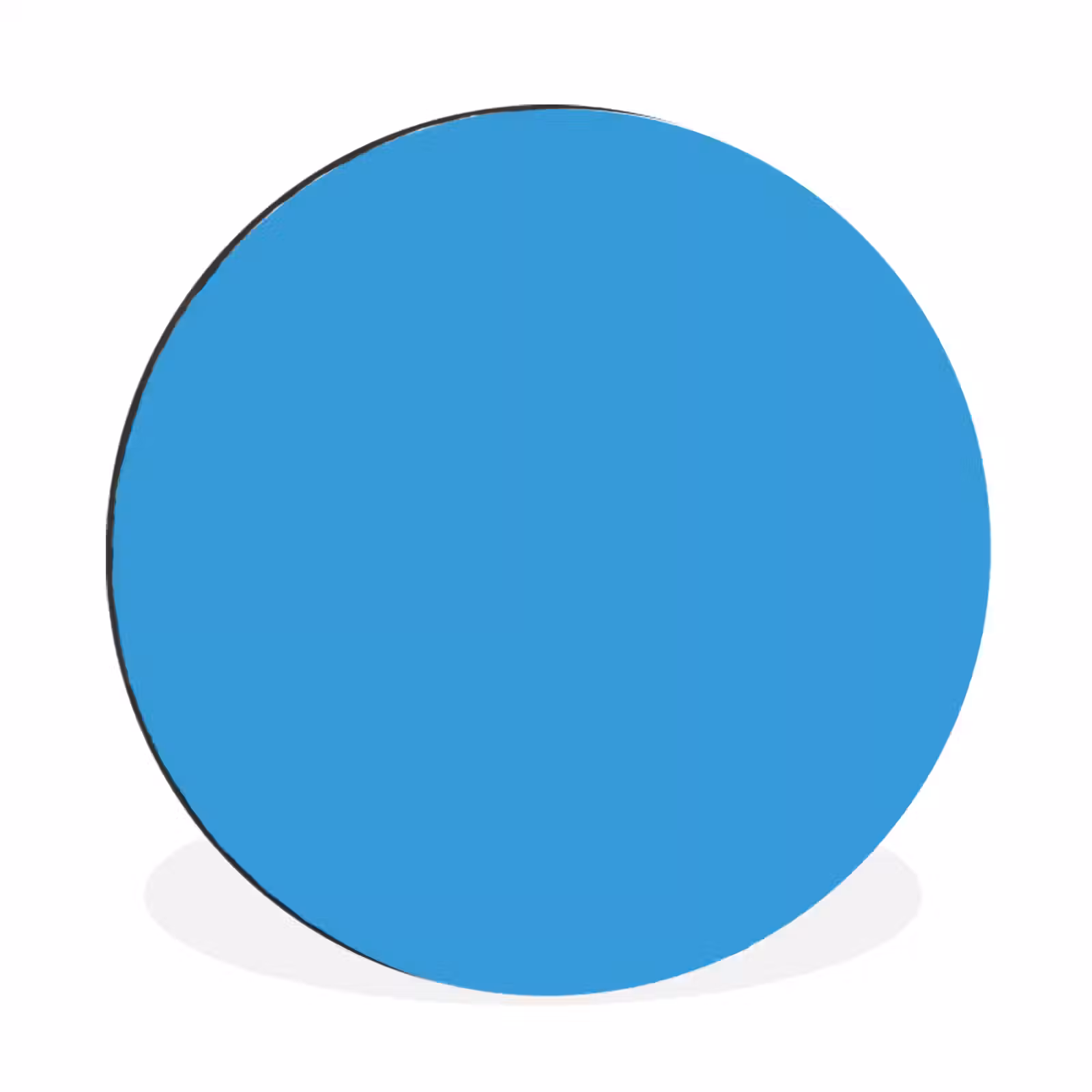 Wandcirkel - Aluminium - Cerulean - Breeze - Blauw — 1