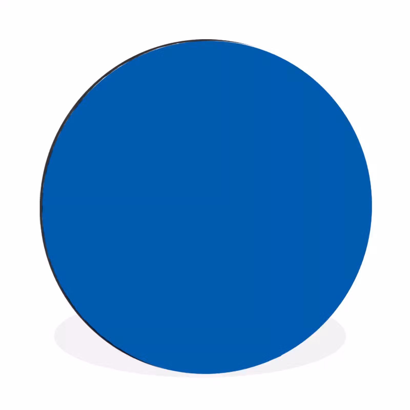 Wandcirkel - Aluminium - Classic - Azure - Blauw — 1