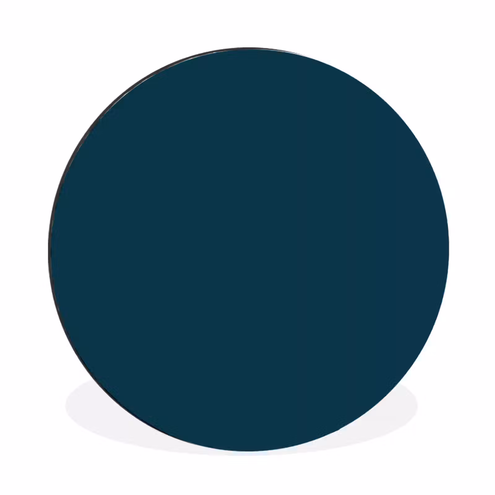 Wandcirkel - Aluminium - Dark - Indigo - Blauw — 1