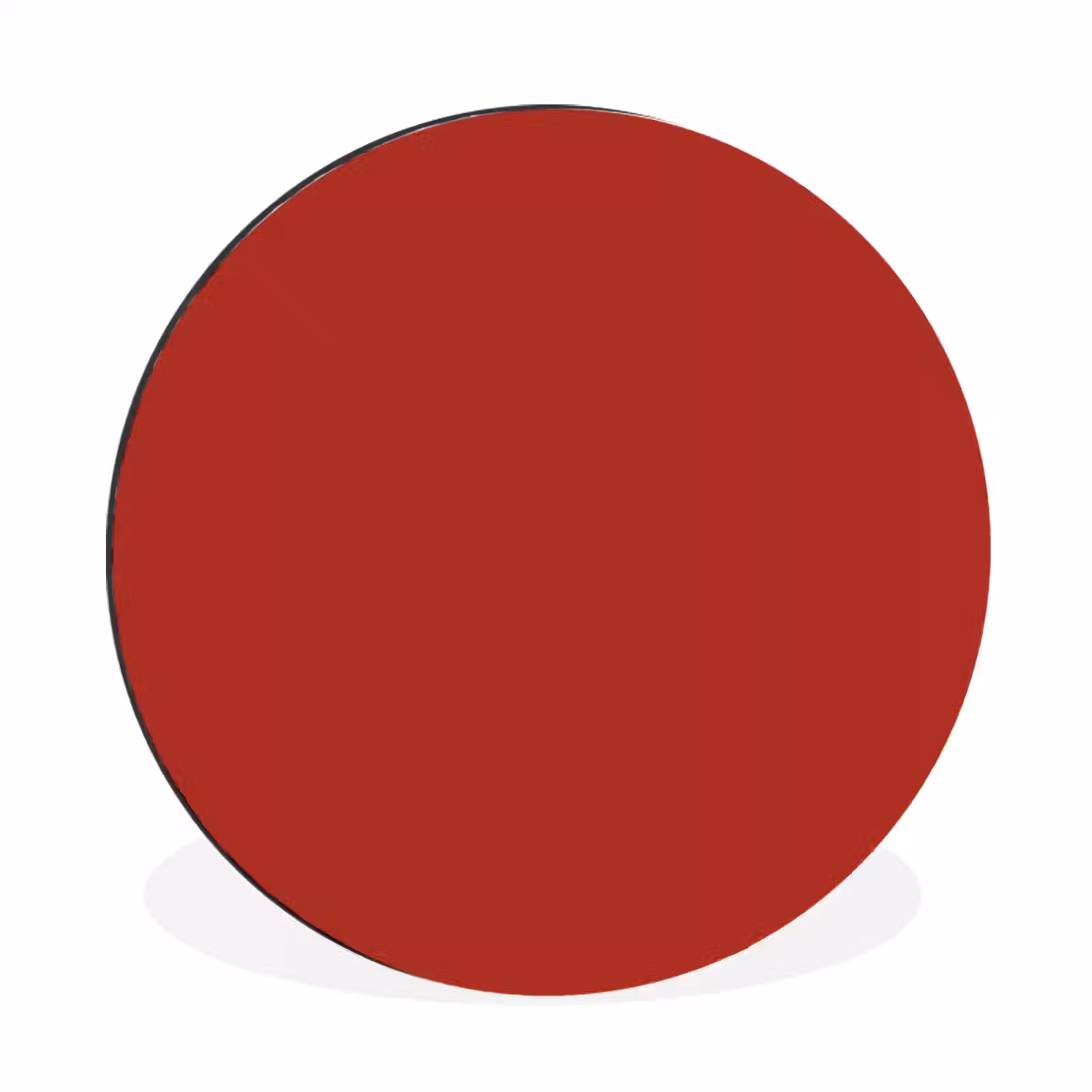 Wandcirkel - Aluminium - Deep - Crimson - Rood — 1