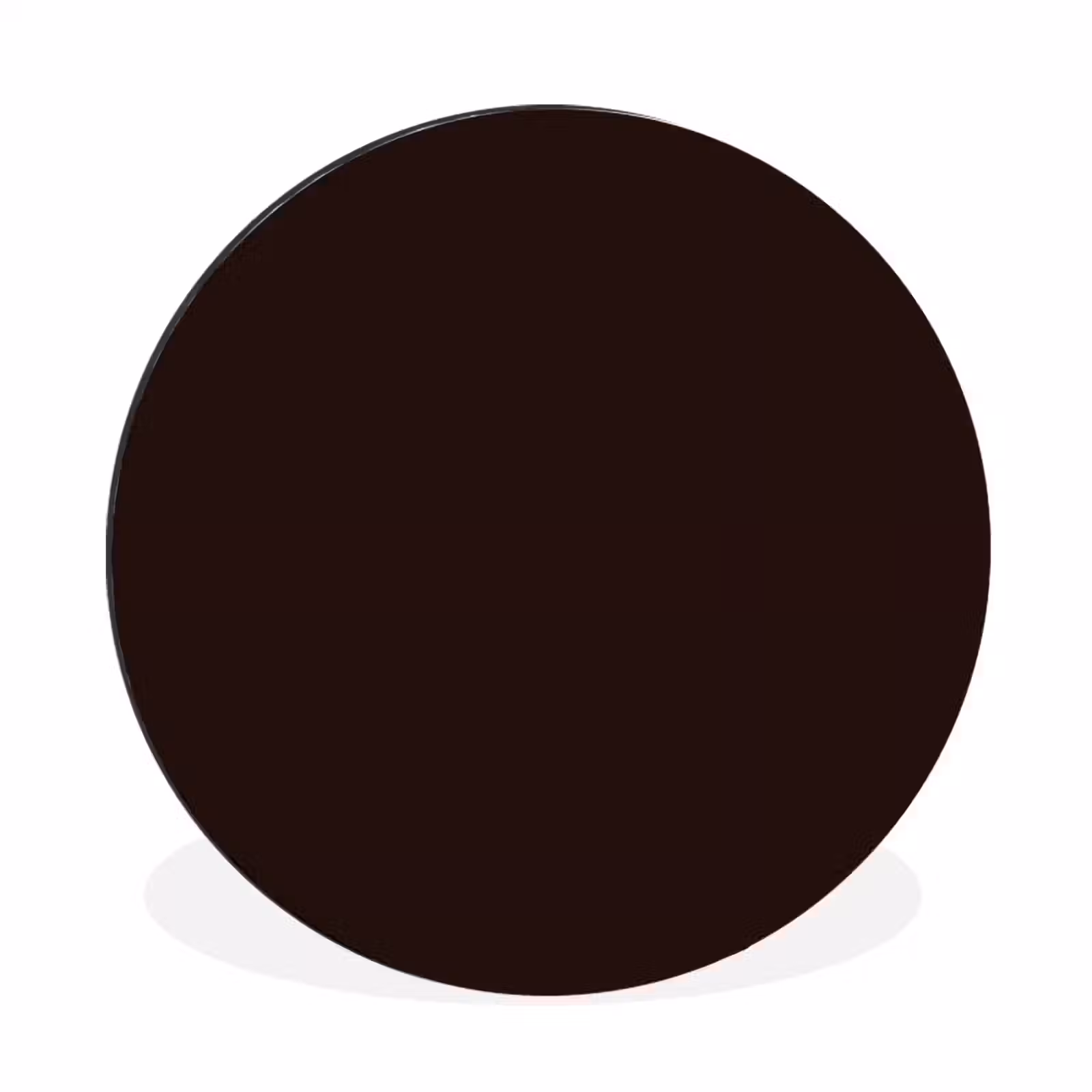 Wandcirkel - Aluminium - Deep - Obsidian - Bruin — 1