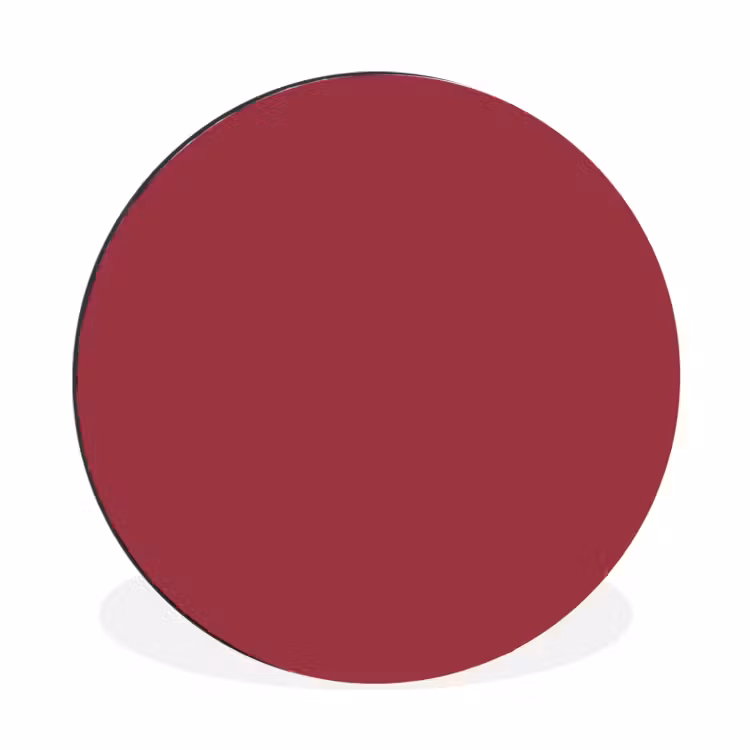 Wandcirkel - Aluminium - Antique - Ruby - Rood — 1