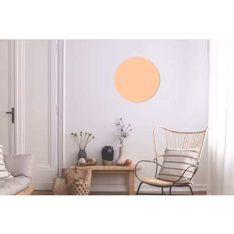 Wandcirkel - Aluminium - Apricot - Blush - Nude — 2