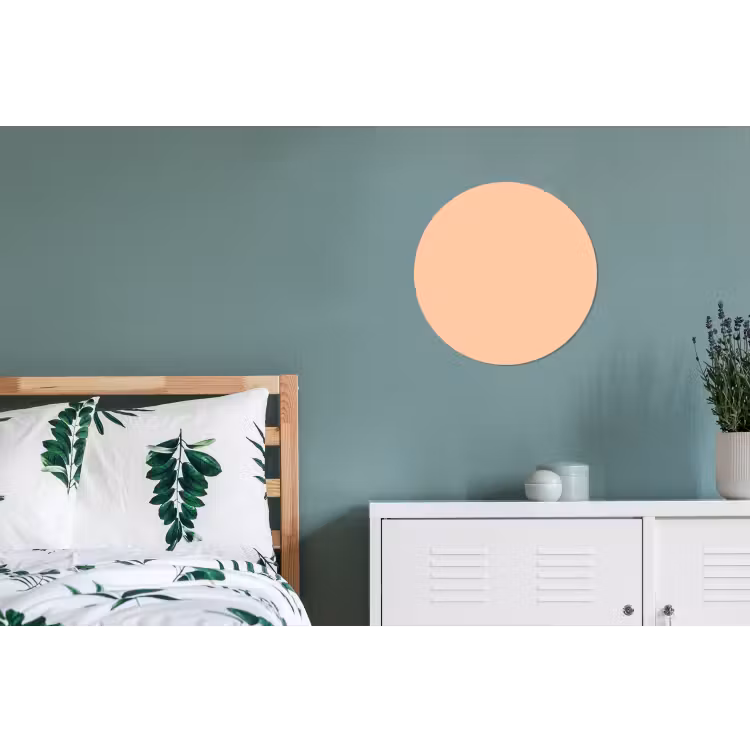 Wandcirkel - Aluminium - Apricot - Blush - Nude — 4